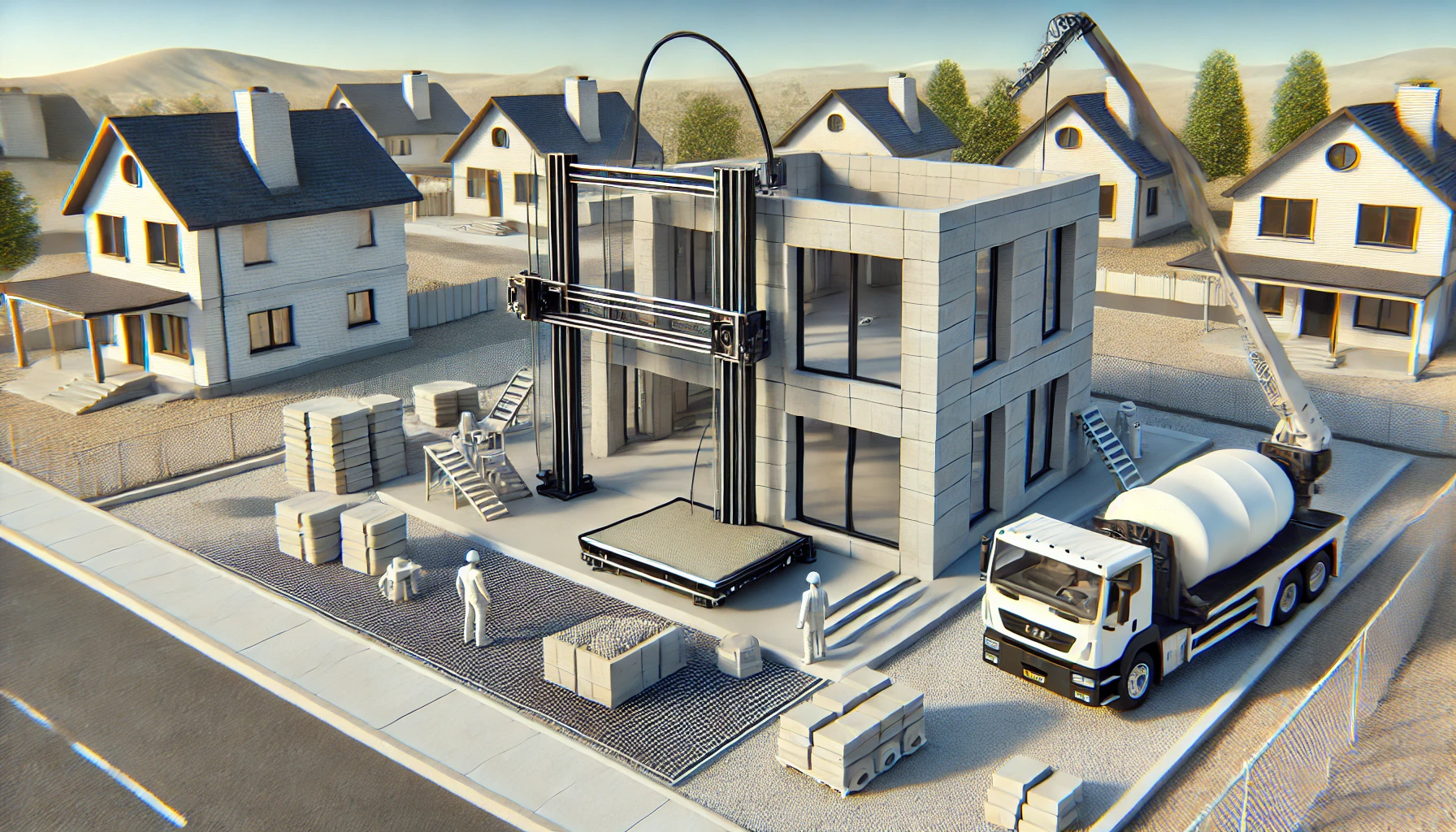 Advantages of Using 3D Printing in House Construction