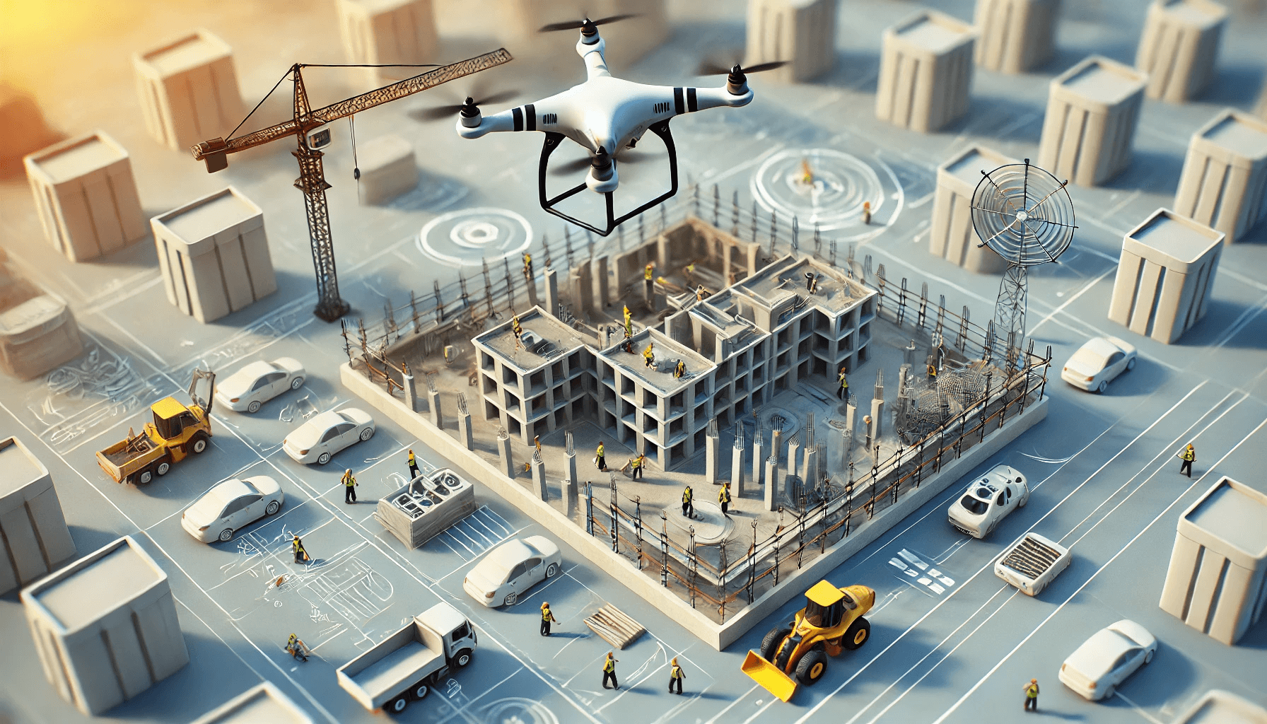 Using Drones to Monitor and Analyze Construction Sites